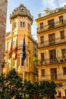 Some of the wonderful architecture, Valencia, Spain. Art Print